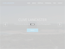 Tablet Screenshot of clivelancaster.com